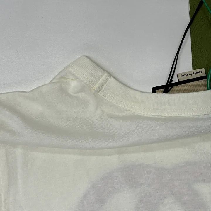 Gucci Gucci 1921 Logo Print Short Sleeve T-Shirt Size XXS / US 00 / IT 34 - 5 Thumbnail