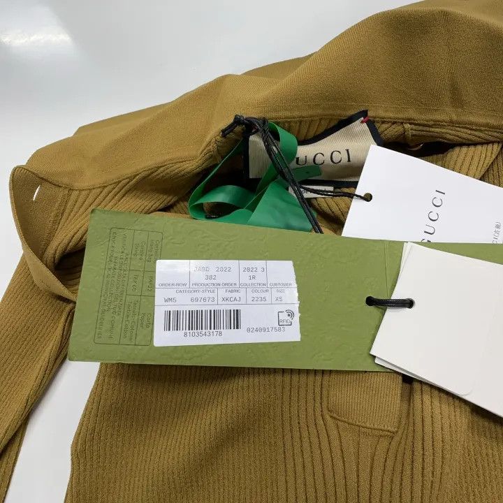 Gucci Gucci Brown Long Sleeve Knit Top Size XS / US 0-2 / IT 36-38 - 6 Thumbnail