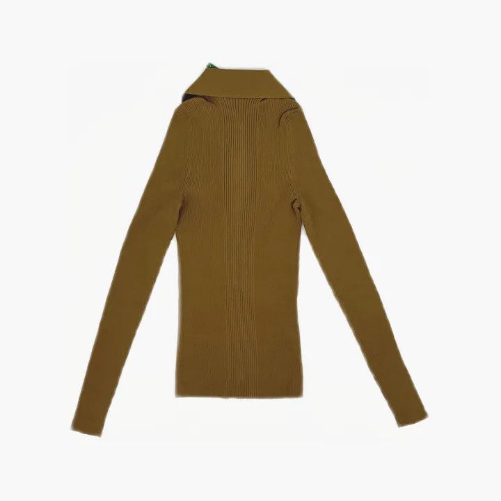 Gucci Gucci Brown Long Sleeve Knit Top Size XS / US 0-2 / IT 36-38 - 3 Thumbnail