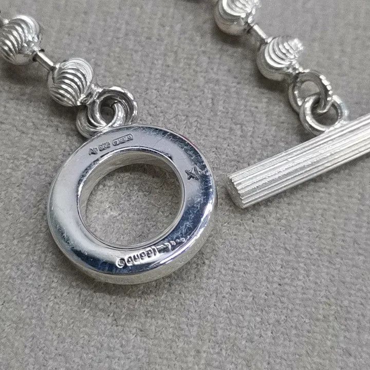 Gucci Gucci Boule Fashion Silver Beaded Necklace Size ONE SIZE - 2 Thumbnail