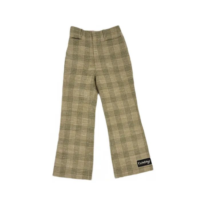Gucci Gucci FW21 Plaid Linen Pants for Women Size 36" / US 14 / IT 50 - 2 Thumbnail