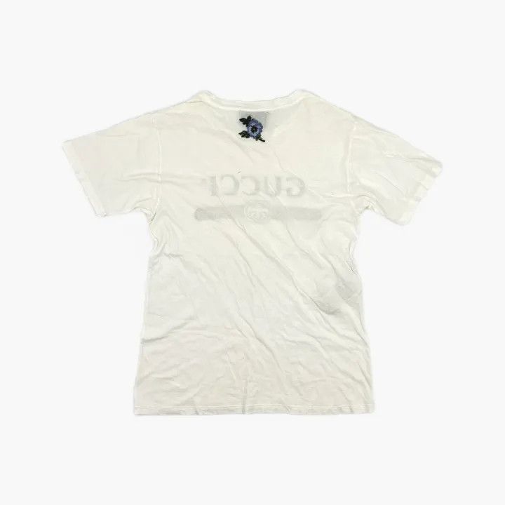 Gucci GUCCI Logo Print Short Sleeve T-Shirt for Women Size S / US 4 / IT 40 - 3 Thumbnail