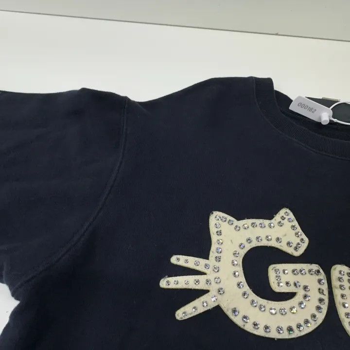 Gucci Gucci Cat Logo Crewneck Sweatshirt for Women Size S / US 4 / IT 40 - 10 Thumbnail