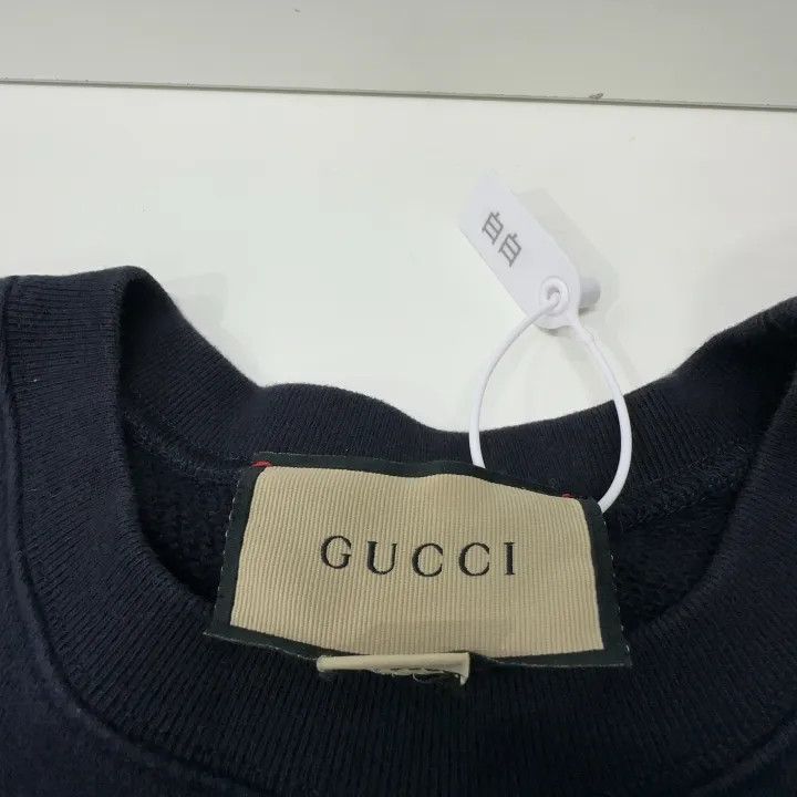 Gucci Gucci Cat Logo Crewneck Sweatshirt for Women Size S / US 4 / IT 40 - 4 Thumbnail