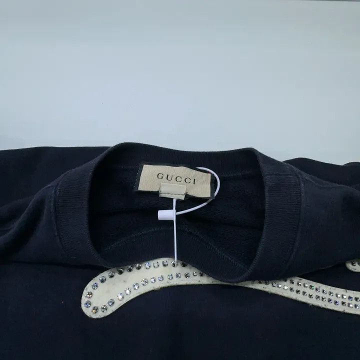 Gucci Gucci Cat Logo Crewneck Sweatshirt for Women Size S / US 4 / IT 40 - 8 Thumbnail