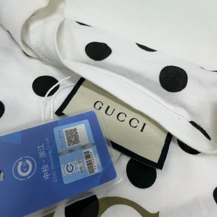 Gucci Gucci Polka Dot Printed Casual T-Shirt Size XS / US 0-2 / IT 36-38 - 4 Thumbnail