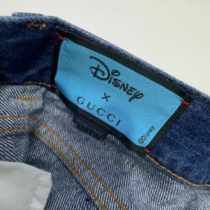 Gucci Gucci x Donald Duck Blue Denim Shorts Size 25" / US 0 / IT 36 - 6 Thumbnail