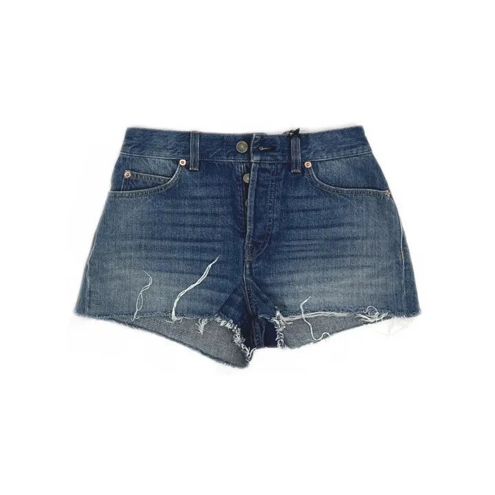 Gucci Gucci x Donald Duck Blue Denim Shorts Size 25" / US 0 / IT 36 - 2 Thumbnail