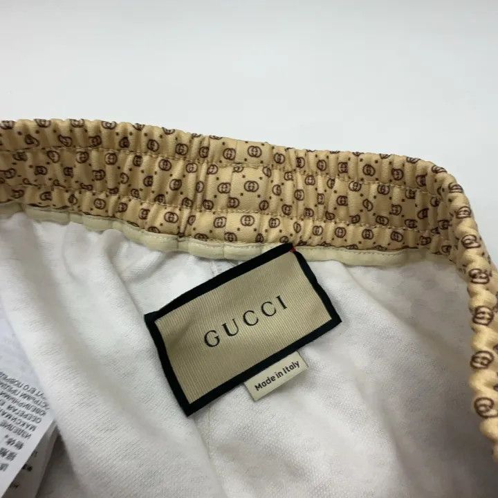 Gucci Gucci Beige Double G Logo Sweatpants for Women Size 23" - 7 Thumbnail
