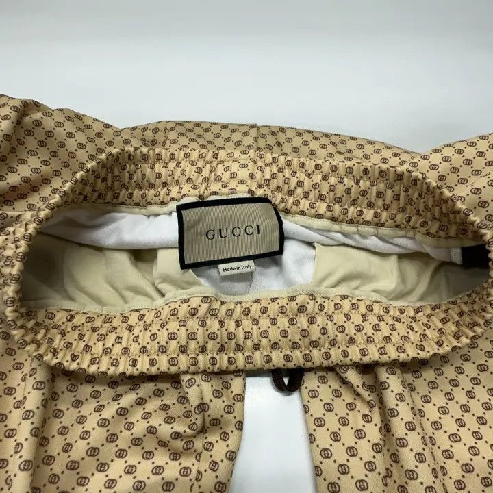 Gucci Gucci Beige Double G Logo Sweatpants for Women Size 23" - 8 Thumbnail