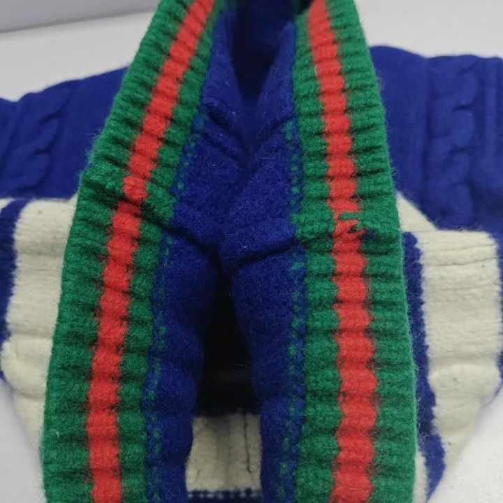 Gucci Gucci Blue Striped Wool Knit Cardigan Size XS / US 0-2 / IT 36-38 - 17 Thumbnail