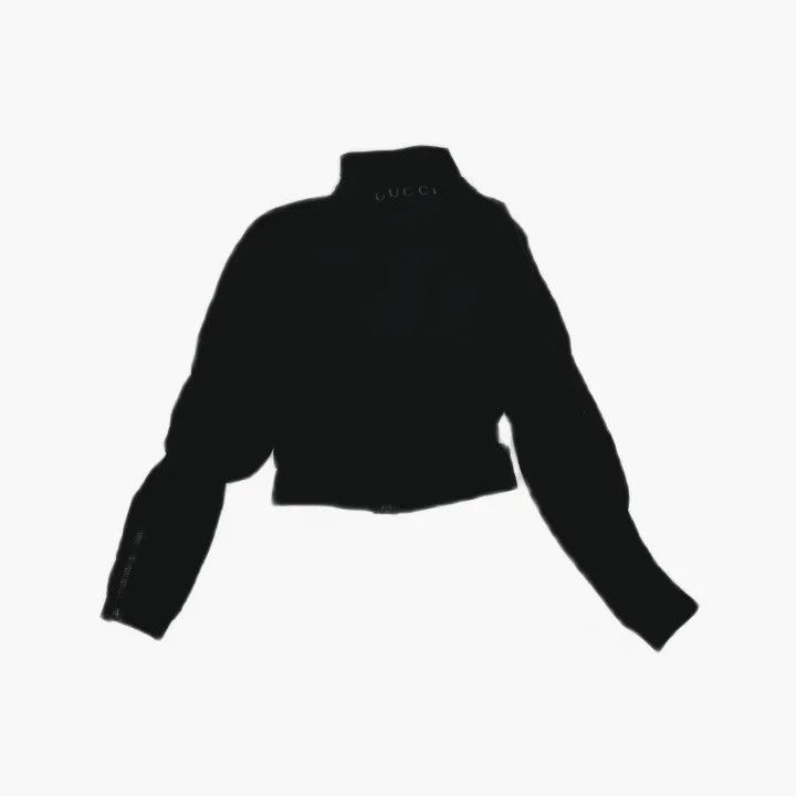 Gucci Gucci FW22 Black Zip-Up Knitted Jacket Size M / US 6-8 / IT 42-44 - 3 Thumbnail
