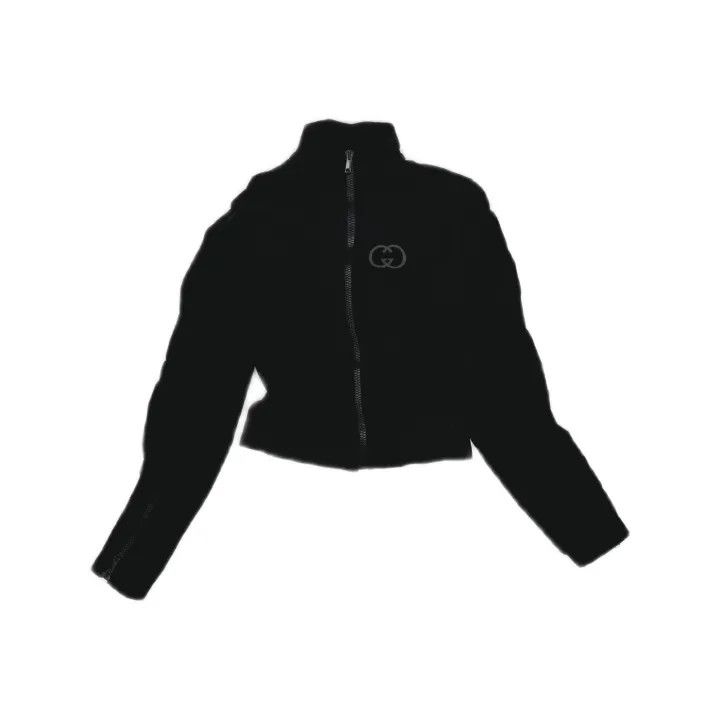 Gucci Gucci FW22 Black Zip-Up Knitted Jacket Size M / US 6-8 / IT 42-44 - 2 Thumbnail