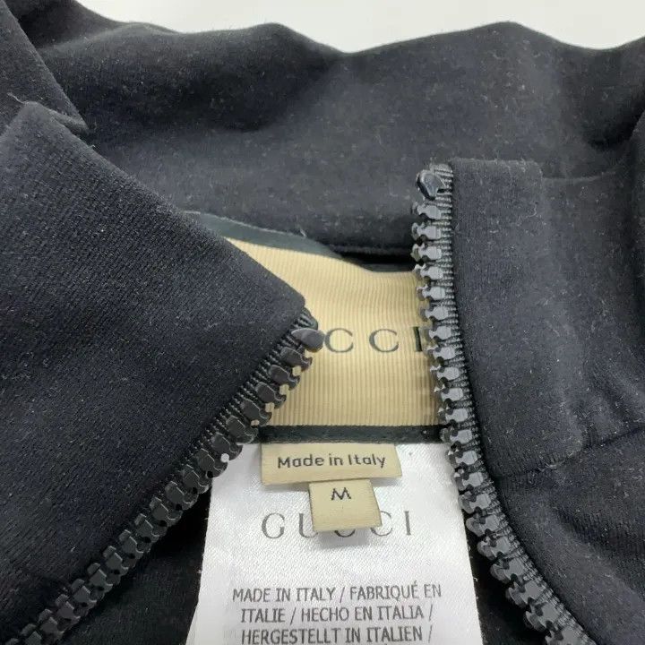 Gucci Gucci FW22 Black Zip-Up Knitted Jacket Size M / US 6-8 / IT 42-44 - 4 Thumbnail