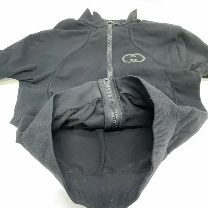 Gucci Gucci FW22 Black Zip-Up Knitted Jacket Size M / US 6-8 / IT 42-44 - 7 Thumbnail