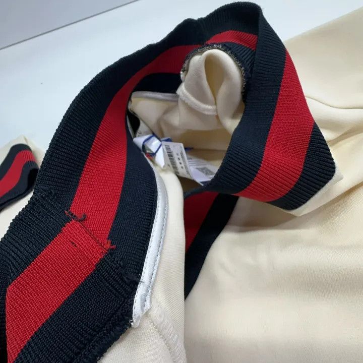 Gucci Gucci V-Neck Short Sleeve Dress in Cream Size M / US 6-8 / IT 42-44 - 7 Thumbnail