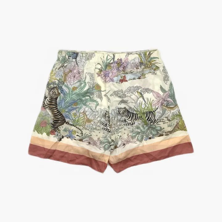 Gucci Gucci SS22 Printed Silk Shorts for Women Size 42" / US 20 - 3 Thumbnail