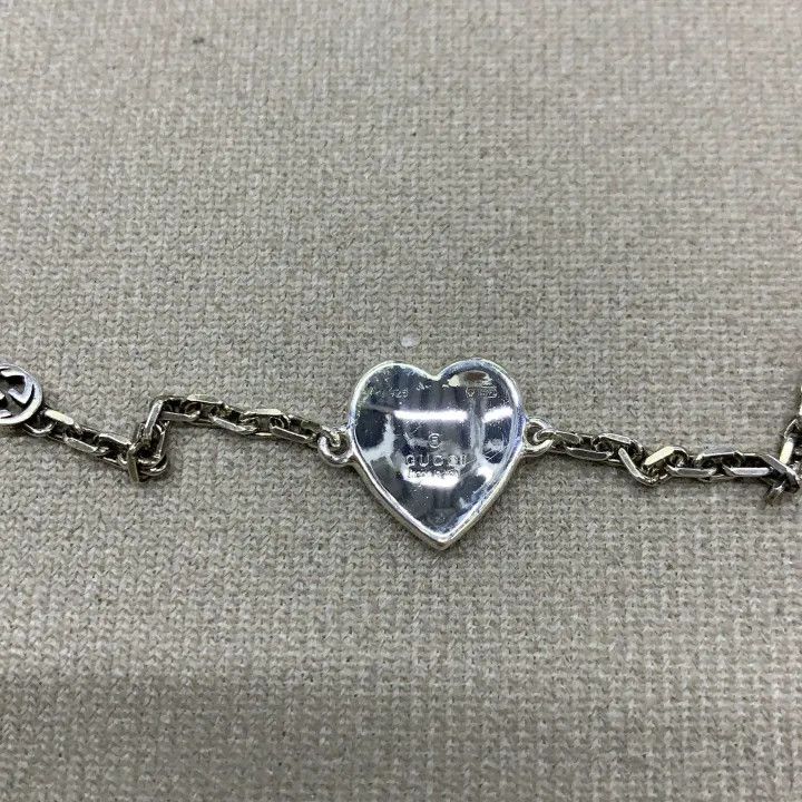 Gucci Gucci Interlocking G Enamel Silver Bracelet Size ONE SIZE - 2 Thumbnail