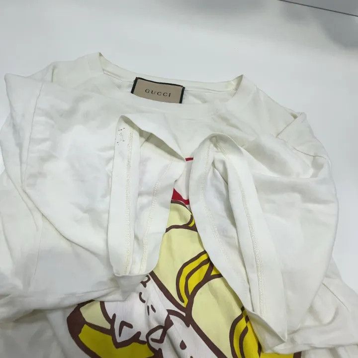 Gucci Gucci x Bananya Graphic Tee for Women Size L / US 10 / IT 46 - 8 Thumbnail