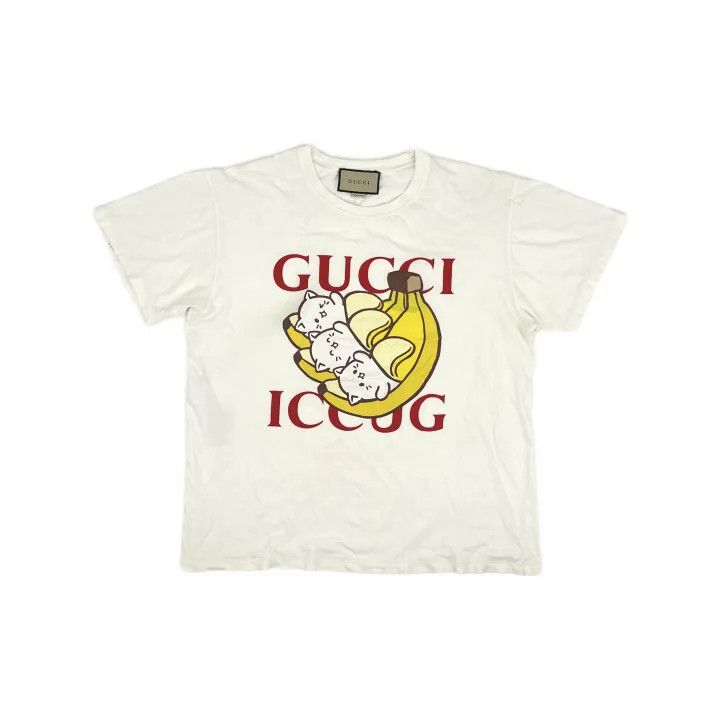 Gucci Gucci x Bananya Graphic Tee for Women Size L / US 10 / IT 46 - 2 Thumbnail