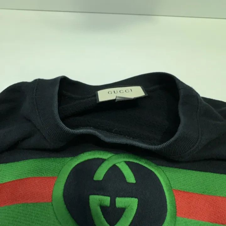 Gucci Gucci Logo Oversized Hoodie for Women Size S / US 4 / IT 40 - 7 Thumbnail