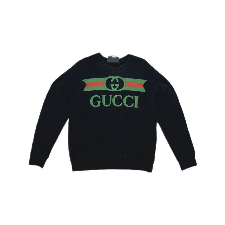 Gucci Gucci Logo Oversized Hoodie for Women Size S / US 4 / IT 40 - 2 Thumbnail