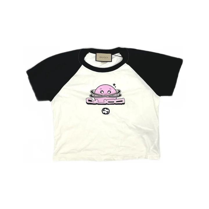 Gucci Gucci Cartoon Print Short Sleeve T-Shirt Size L / US 10 / IT 46 - 2 Thumbnail