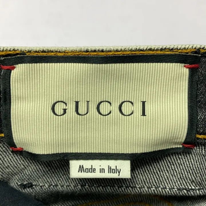 Gucci Gucci Vintage Black Straight Leg Jeans Size 25" / US 0 / IT 36 - 4 Thumbnail