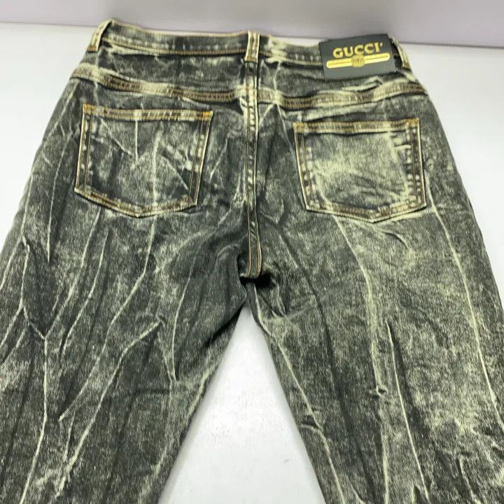 Gucci Gucci Vintage Black Straight Leg Jeans Size 25" / US 0 / IT 36 - 7 Thumbnail