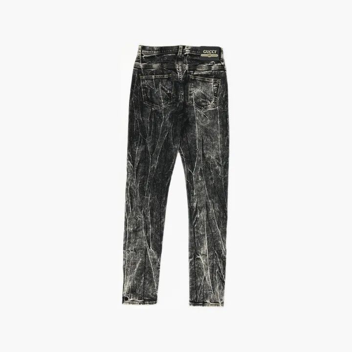 Gucci Gucci Vintage Black Straight Leg Jeans Size 25" / US 0 / IT 36 - 3 Thumbnail