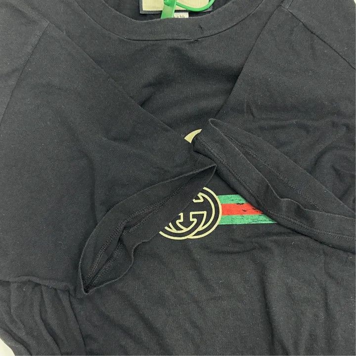 Gucci Gucci Oversized Logo Print T-Shirt for Women Size S / US 4 / IT 40 - 7 Thumbnail