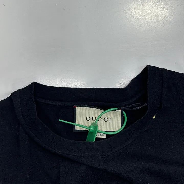 Gucci Gucci Oversized Logo Print T-Shirt for Women Size S / US 4 / IT 40 - 6 Thumbnail