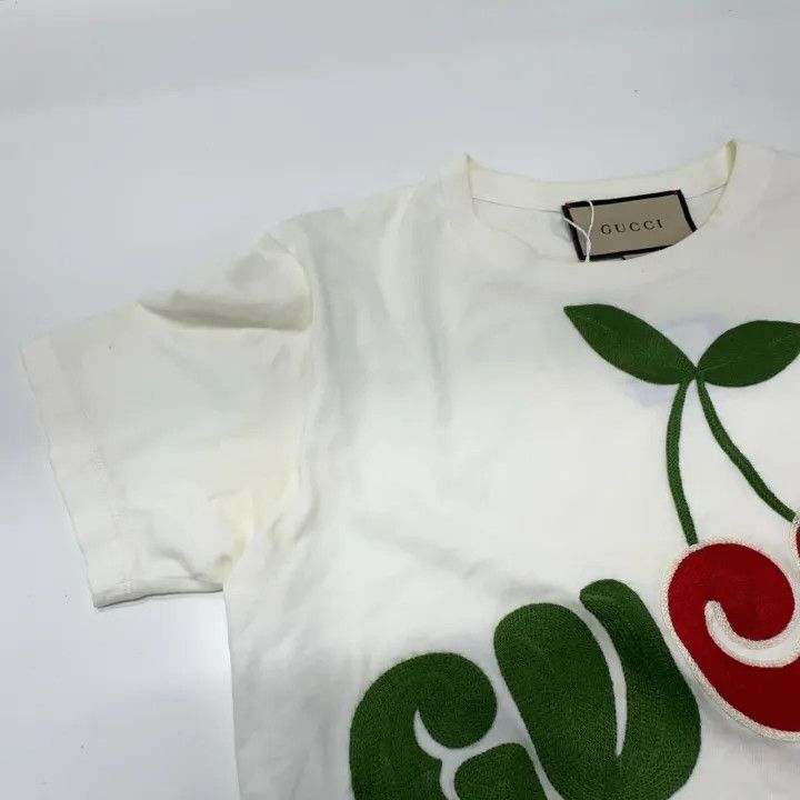 Gucci Gucci Epilogue Cherry Print Cotton T-shirt Size XXS / US 00 / IT 34 - 8 Thumbnail