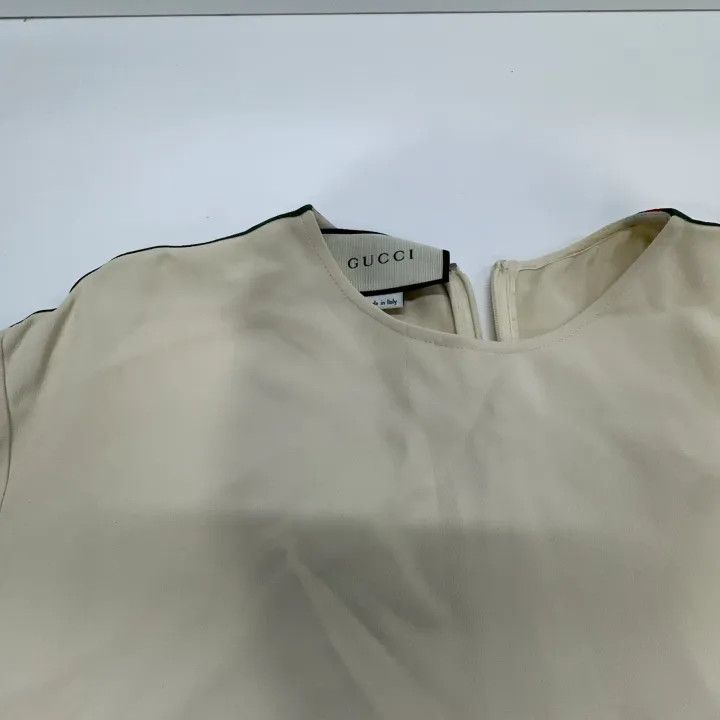 Gucci Gucci Color-Block Side Detail Short Sleeve Dress Size M / US 6-8 / IT 42-44 - 8 Thumbnail