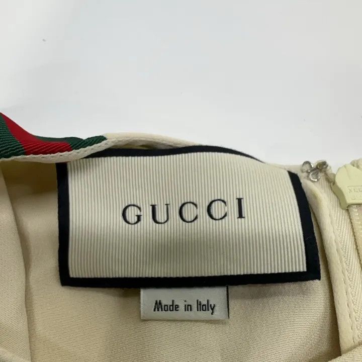 Gucci Gucci Color-Block Side Detail Short Sleeve Dress Size M / US 6-8 / IT 42-44 - 6 Thumbnail