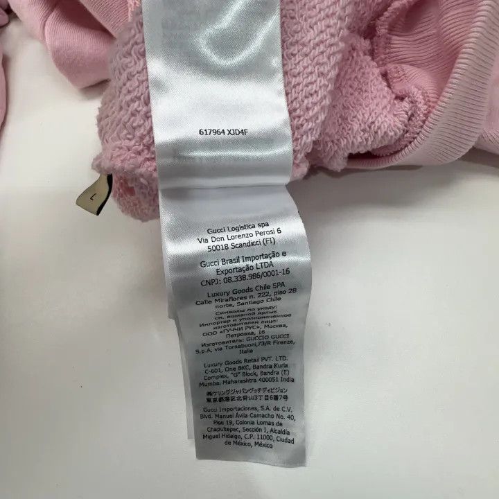 Gucci Gucci SS22 Pink Tiger Print Sweatshirt Size L / US 10 / IT 46 - 4 Thumbnail