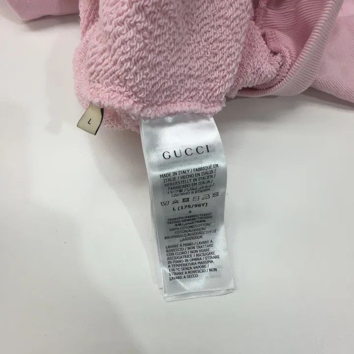 Gucci Gucci SS22 Pink Tiger Print Sweatshirt Size L / US 10 / IT 46 - 3 Thumbnail