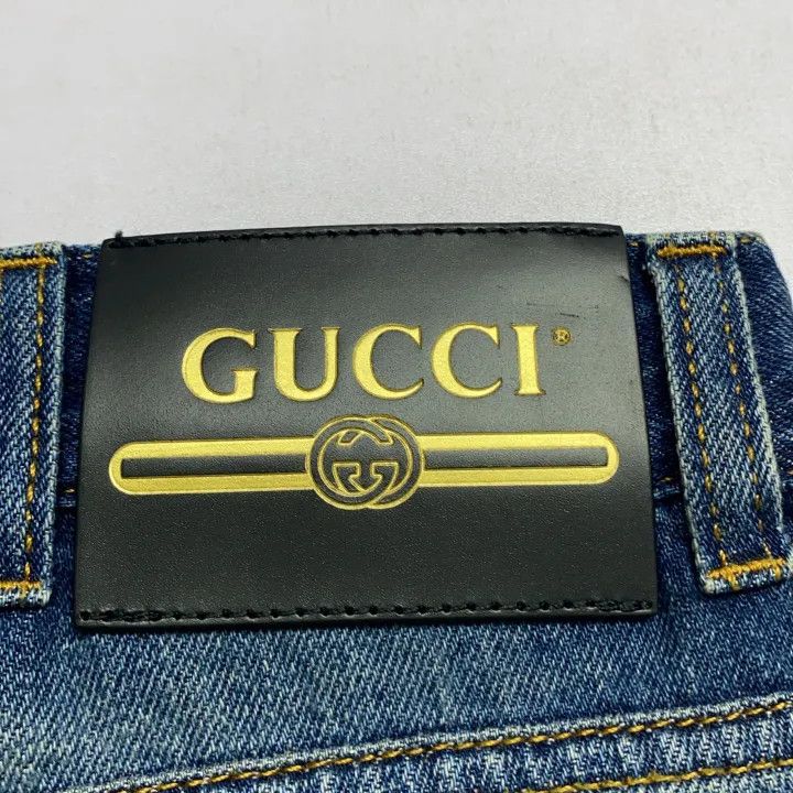 Gucci Gucci Blue Denim Shorts for Women Size 25" / US 0 / IT 36 - 8 Thumbnail