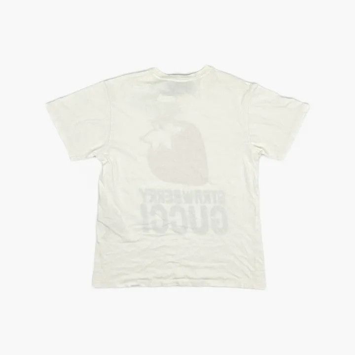Gucci Strawberry Print Cotton T-Shirt