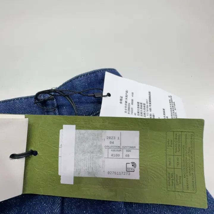 Gucci Gucci Blue High-Waisted Casual Shorts for Women Size 40" / US 18 - 6 Thumbnail