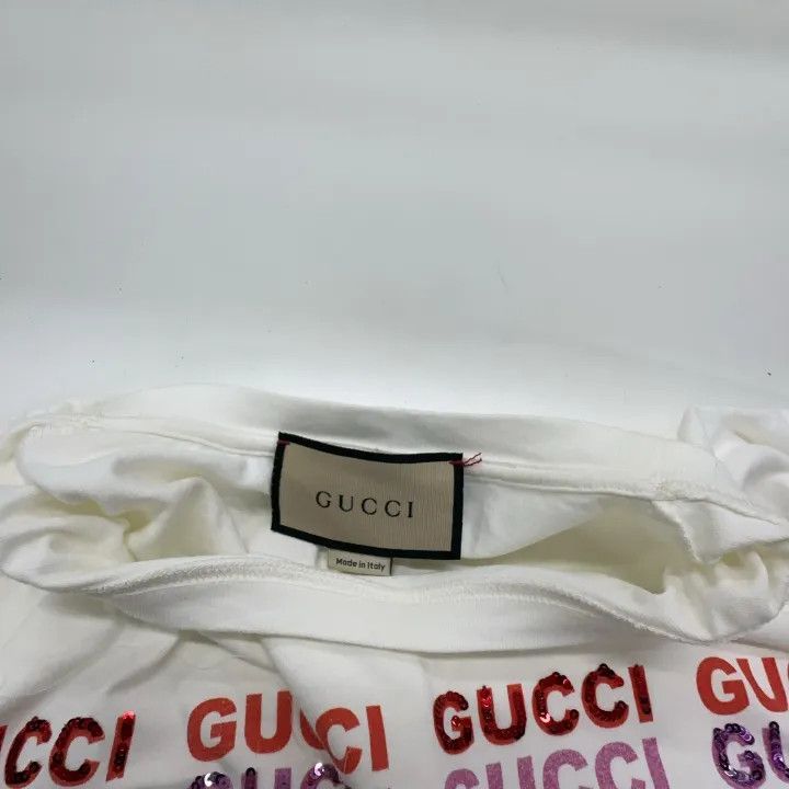Gucci Gucci Logo Print Loose Fit T-Shirt Size XS / US 0-2 / IT 36-38 - 7 Thumbnail