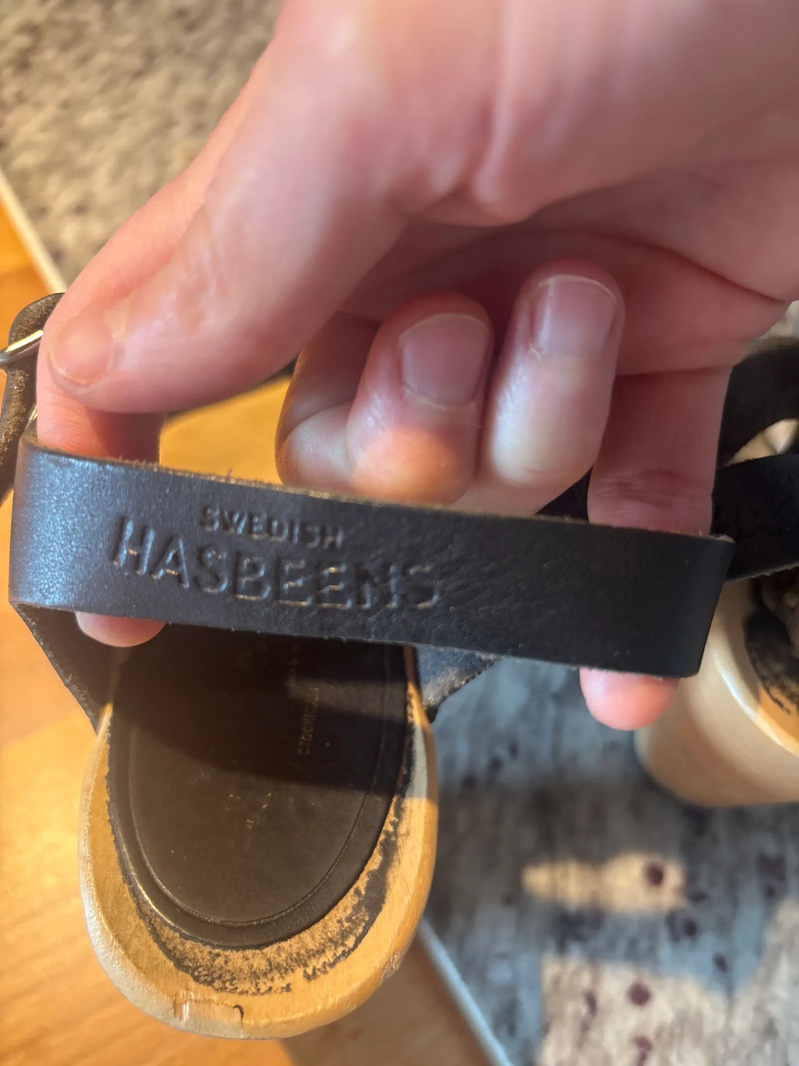 Swedish Hasbeens Swedish Hasbeens Sandals Size US 7 / IT 37 - 2 Thumbnail
