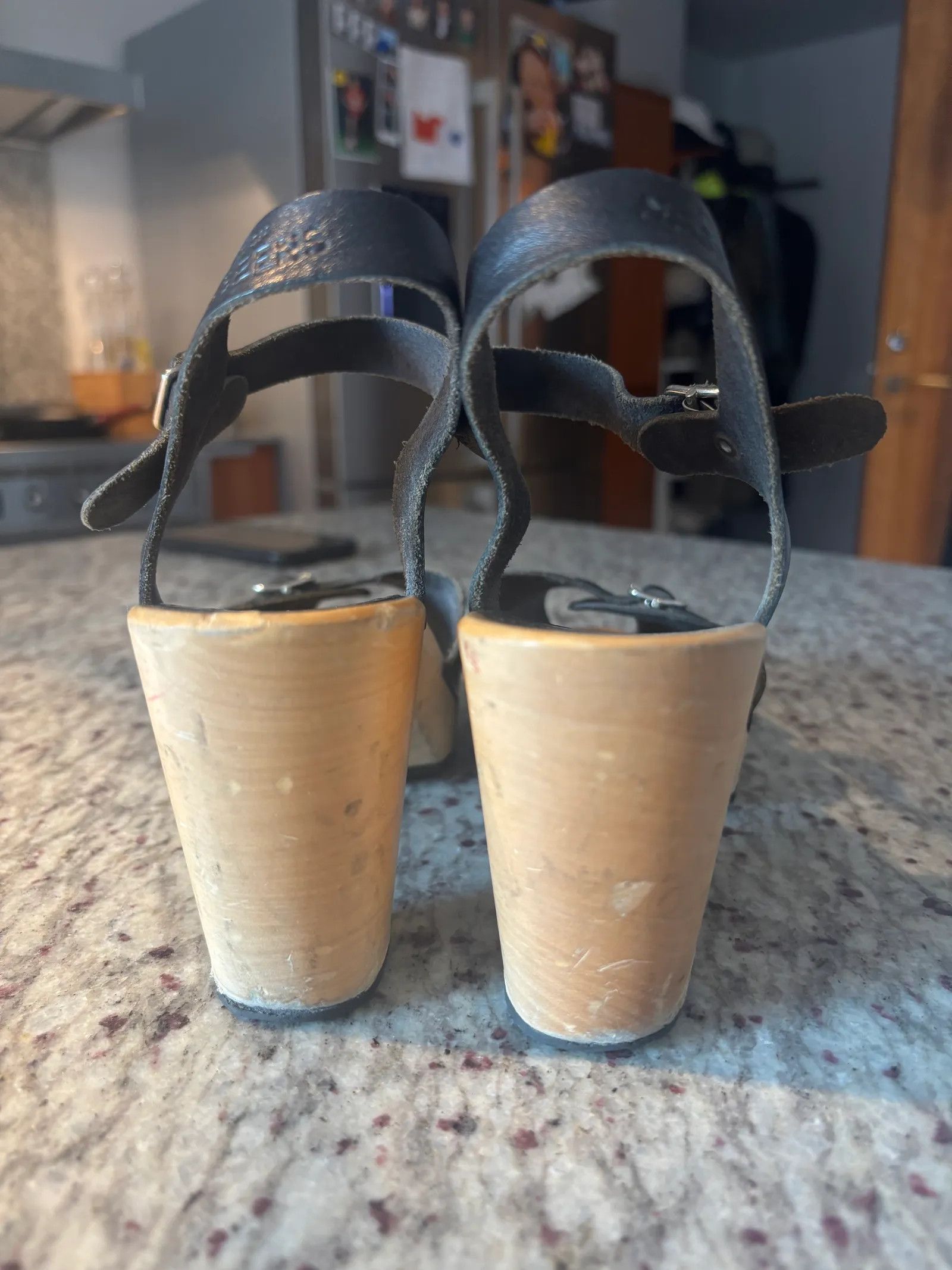 Swedish Hasbeens Swedish Hasbeens Sandals Size US 7 / IT 37 - 4 Thumbnail