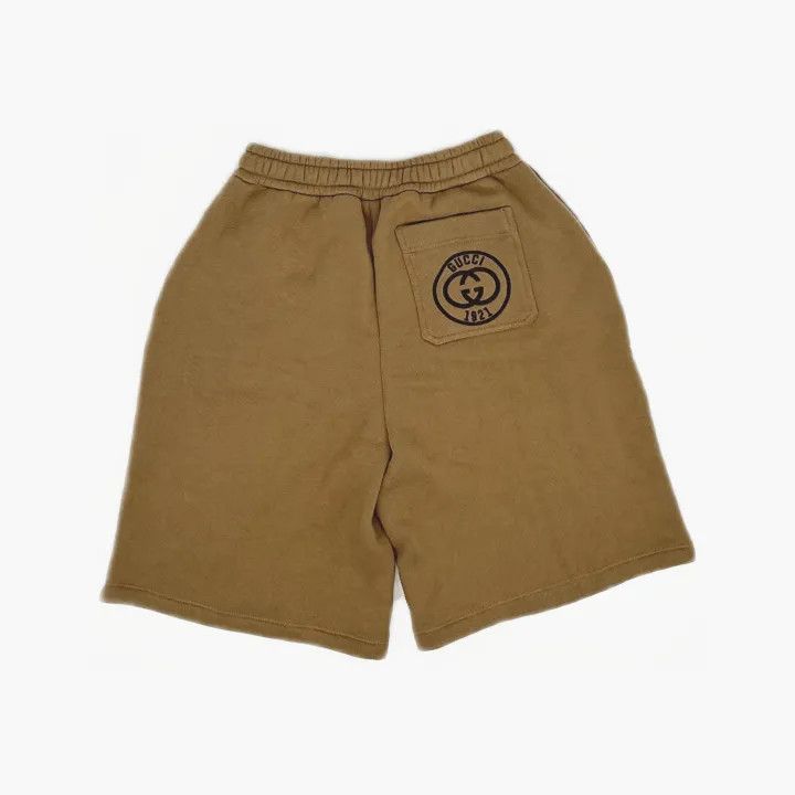 Gucci Gucci Embroidered Cotton-Jersey Casual Shorts Size 22" - 3 Thumbnail