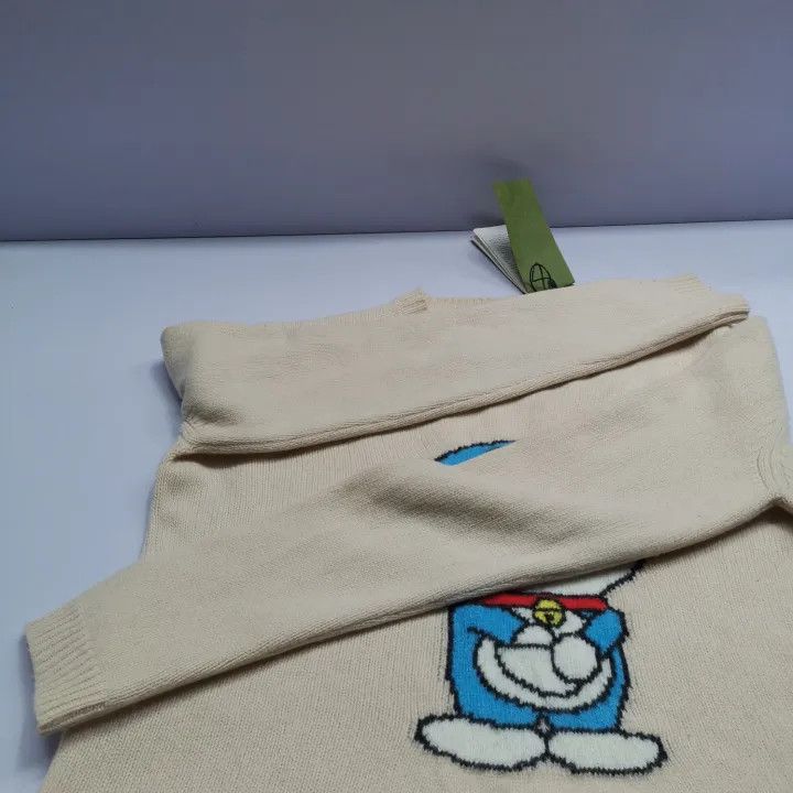 Gucci Gucci x Doraemon Cartoon Print Wool Sweater Size M / US 6-8 / IT 42-44 - 15 Thumbnail