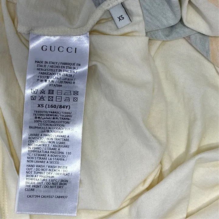 Gucci Gucci Logo Graphic Short Sleeve T-Shirt Size XS / US 0-2 / IT 36-38 - 4 Thumbnail