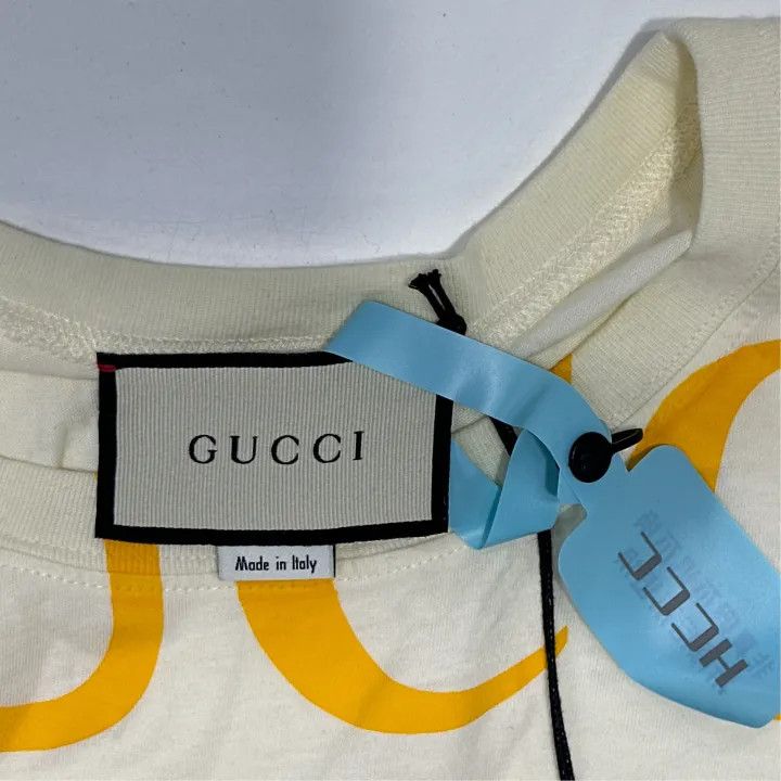 Gucci Gucci Logo Graphic Short Sleeve T-Shirt Size XS / US 0-2 / IT 36-38 - 6 Thumbnail