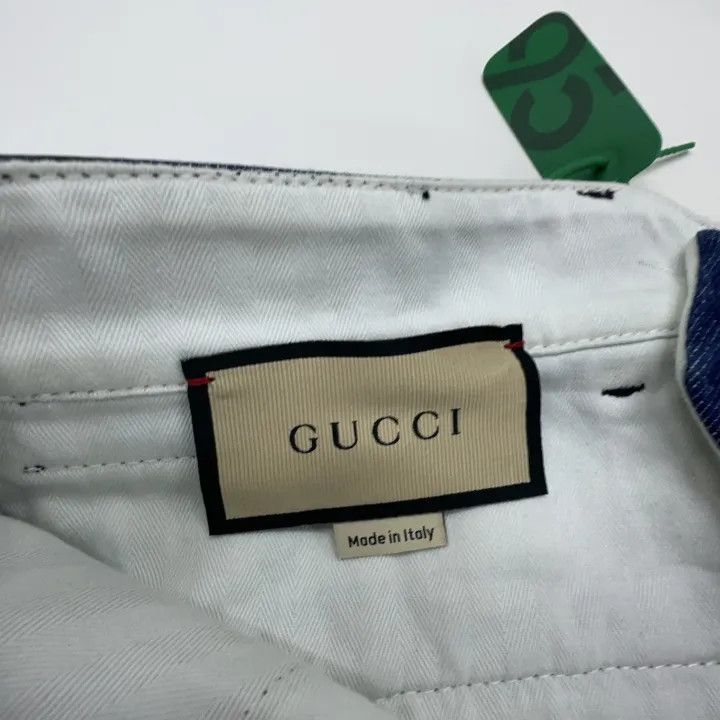 Gucci Gucci Blue High-Waist Casual Shorts for Women Size 42" / US 20 - 3 Thumbnail