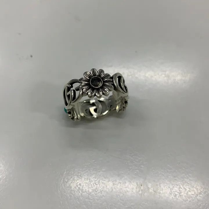 Gucci Gucci Vintage Double G Daisy Ring for Women Size ONE SIZE - 2 Thumbnail