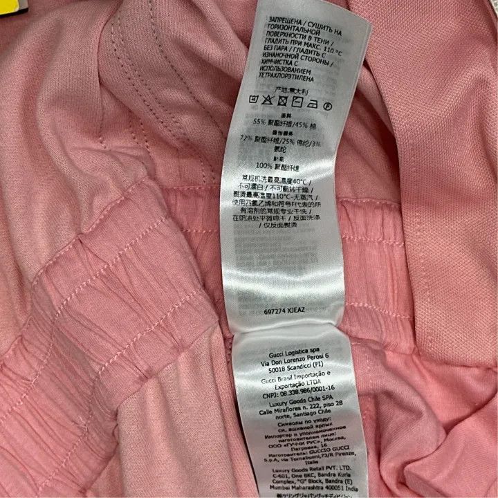 Gucci Gucci x Adidas Pink Long Sleeve Jumpsuit Size XS / US 0-2 / IT 36-38 - 4 Thumbnail